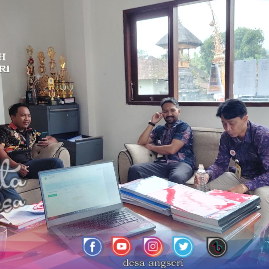 Kunjungan dari Tim Badan Pertanahan Nasional Kabupaten Tabanan 