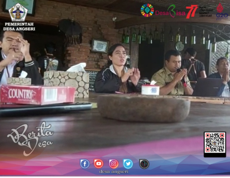 Pemerintah Desa Angseri mengikuti kegiatan Rakor Sekdes Se-Kecamatan Baturiti