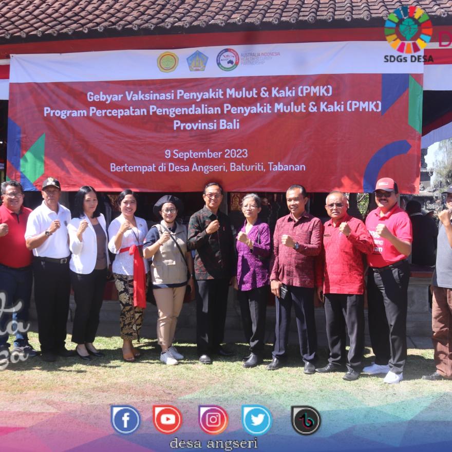 Gebyar Vaksinasi Penyakit Mulut dan Kuku (PMK)